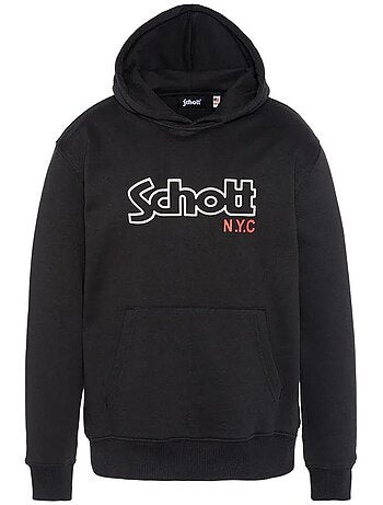 Felpa con Cappuccio da Ragazzo Schott