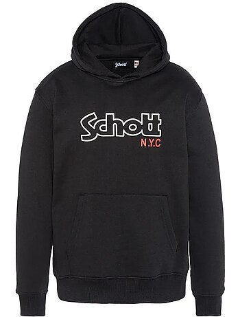 Felpa con Cappuccio da Ragazzo Schott