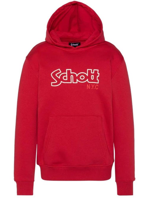Felpa con Cappuccio da Ragazzo Schott Stampa Logo - Kiabi Felpa con Cappuccio da Ragazzo Schott Stampa Logo - Kiabi