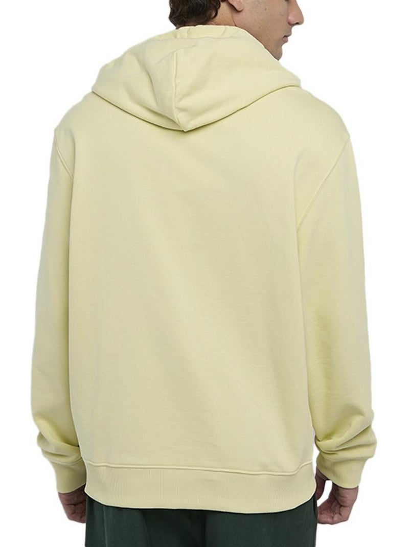 Felpa con Cappuccio da Uomo Calvin Klein Jeans Giallo - Kiabi