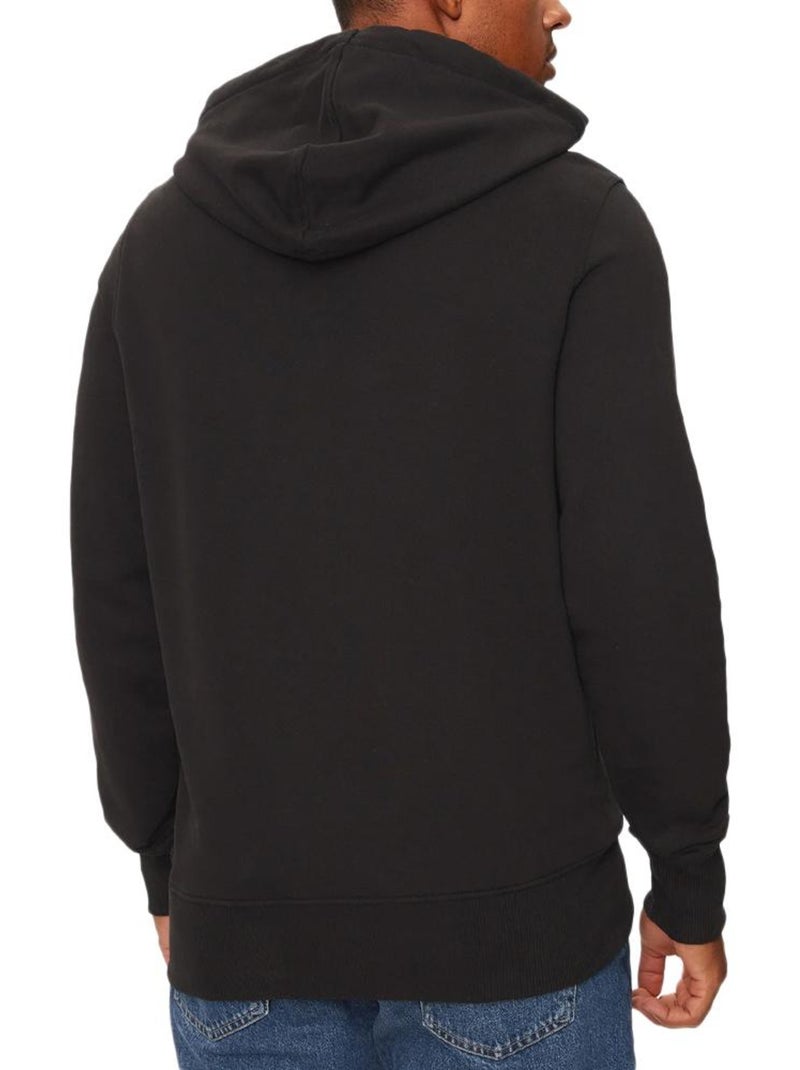 Felpa con cappuccio da uomo Calvin Klein Jeans Nero - Kiabi