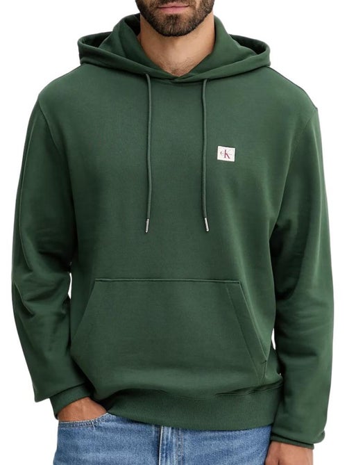 Felpa con Cappuccio da Uomo Calvin Klein Jeans - Kiabi
