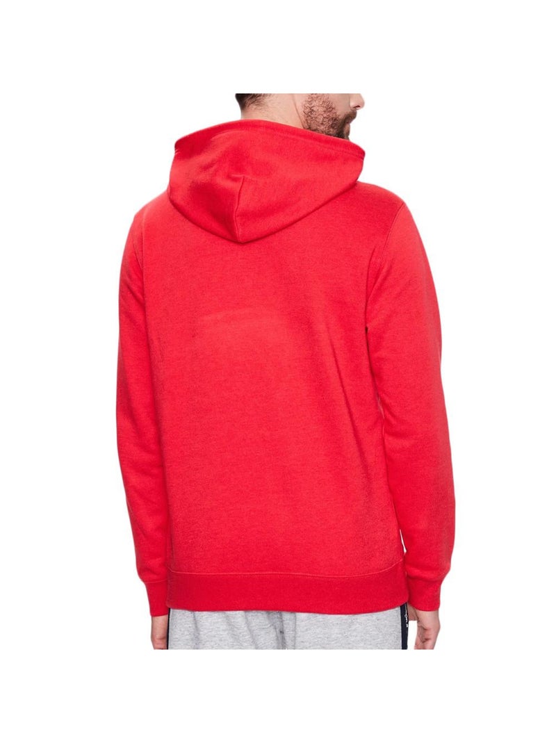 Felpa con Cappuccio da Uomo Champion Rosso - Kiabi