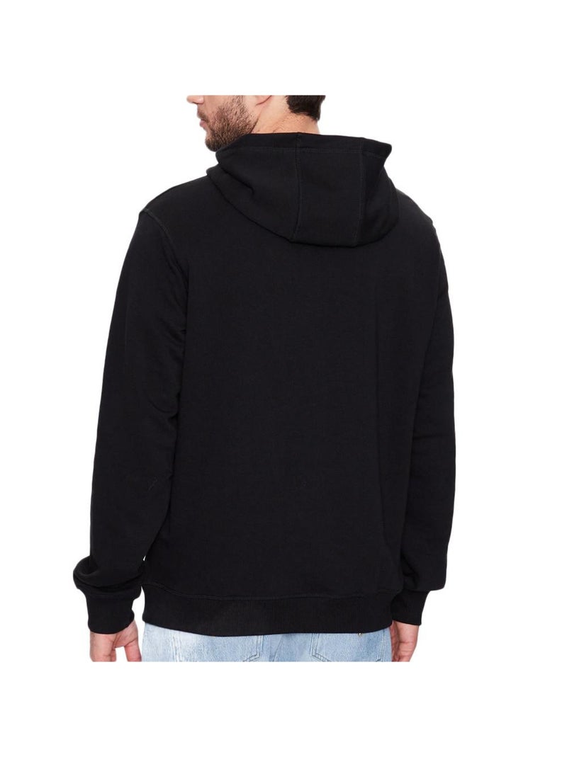 Felpa con Cappuccio da Uomo Guess Nero - Kiabi