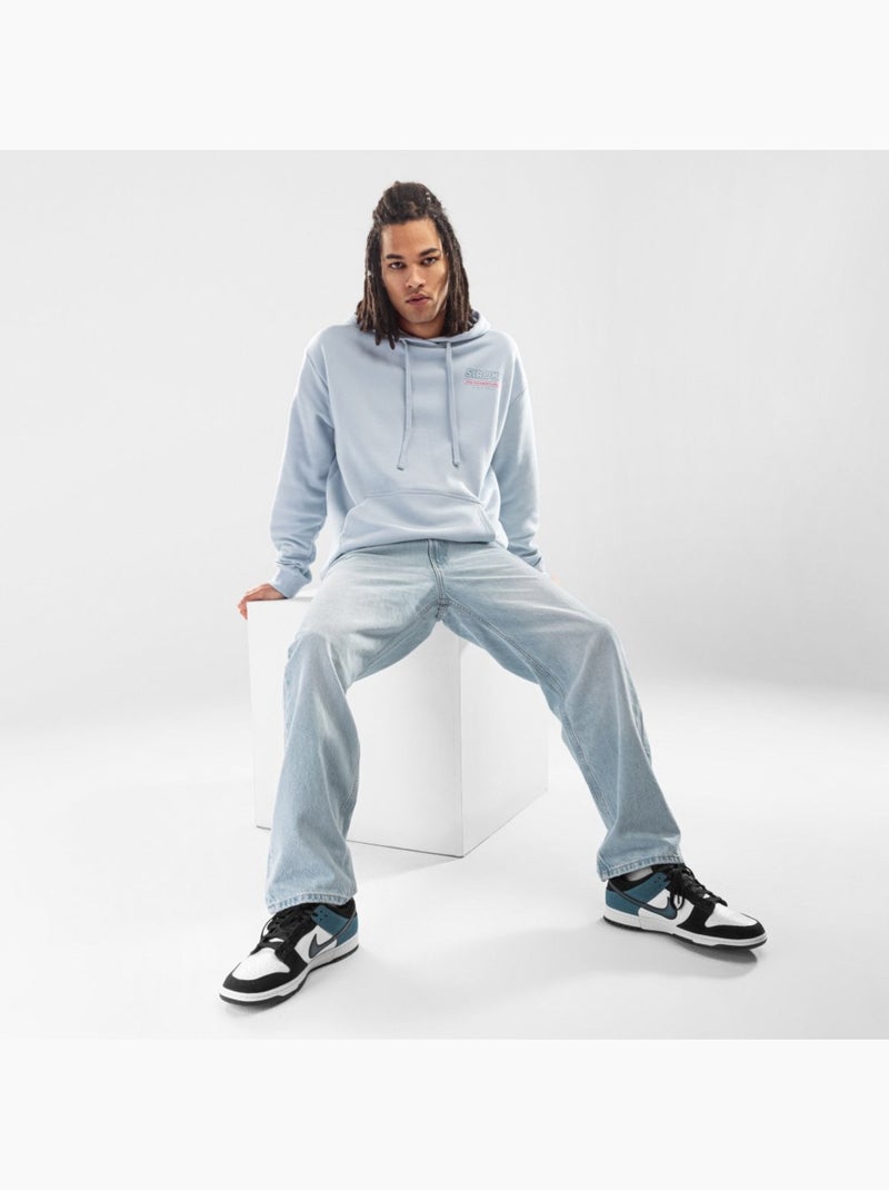 Felpa con cappuccio da uomo lifestyle uomo rise Blu - Kiabi