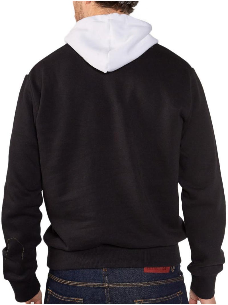Felpa con Cappuccio da Uomo Redskins Bianco Grigio Nero - Kiabi