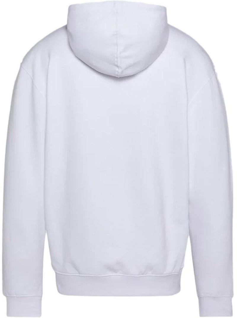 Felpa con Cappuccio da Uomo Schott Bianco - Kiabi