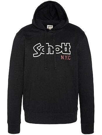 Felpa con Cappuccio da Uomo Schott