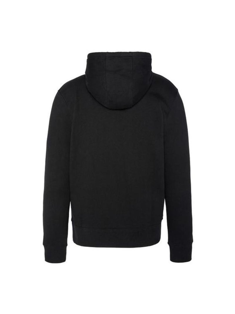 Felpa con Cappuccio da Uomo Schott Nero - Kiabi