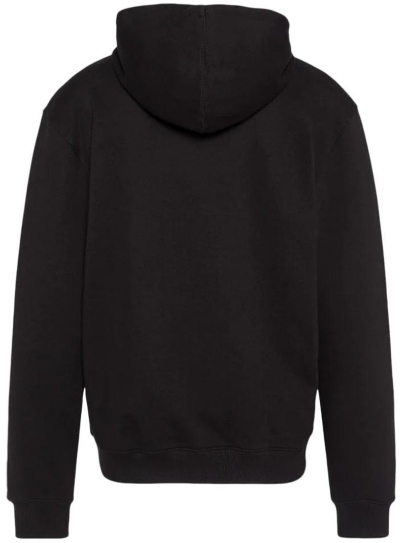 Felpa con Cappuccio da Uomo Schott Nero - Kiabi