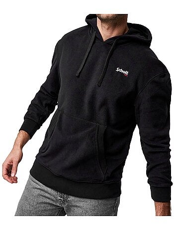 Felpa con cappuccio da uomo Schott