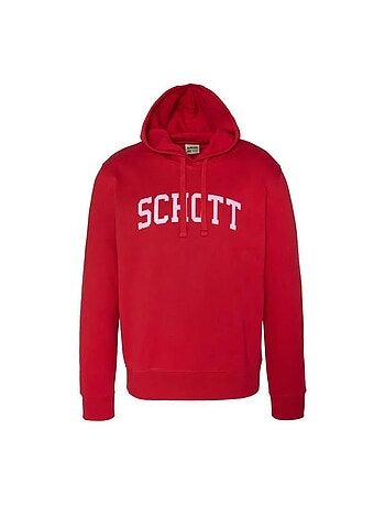 Felpa con Cappuccio da Uomo Schott