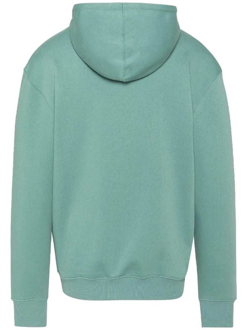 Felpa con Cappuccio da Uomo Schott Verde - Kiabi