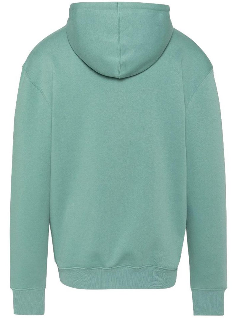 Felpa con Cappuccio da Uomo Schott Verde - Kiabi