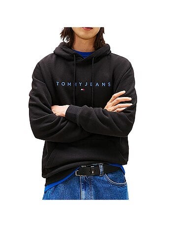 Felpa Uomo Tommy Hilfiger con Logo Lineare