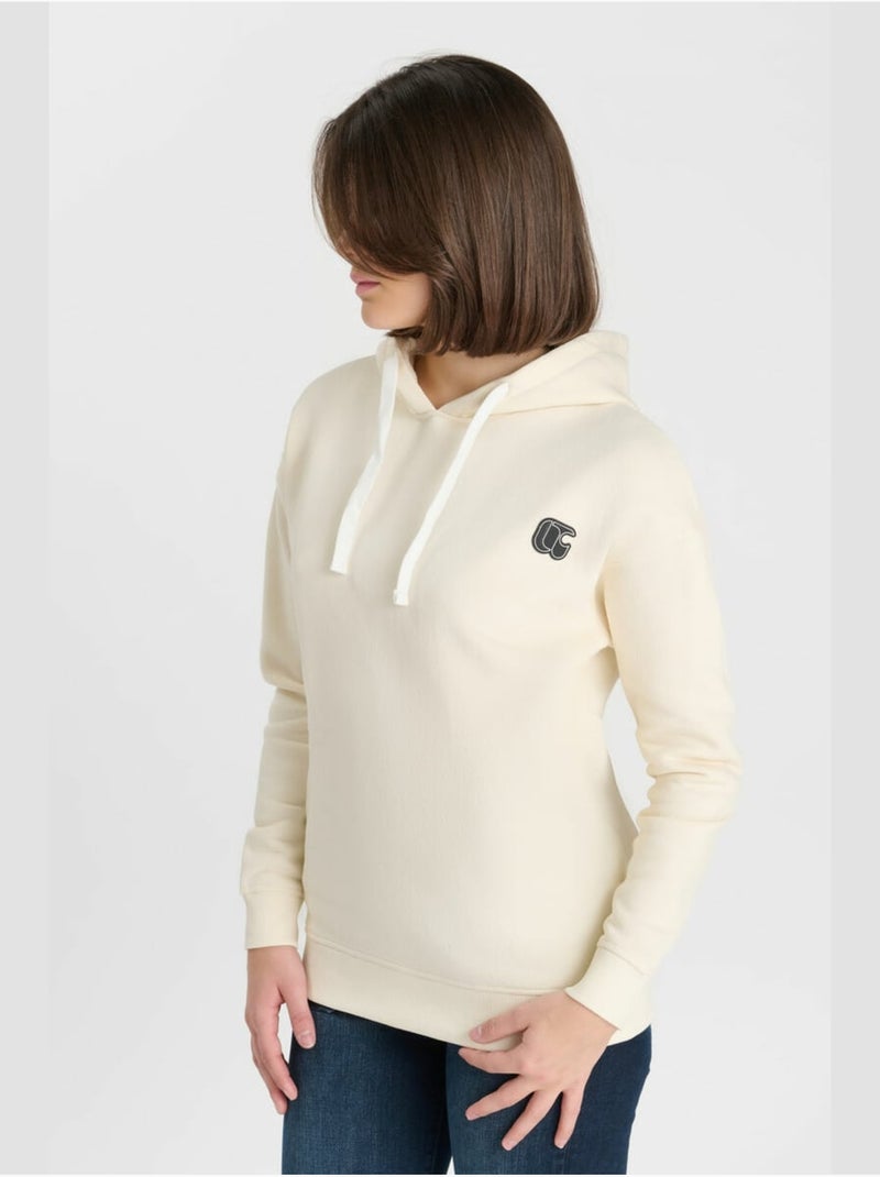Felpa con cappuccio divagi Bianco - Kiabi