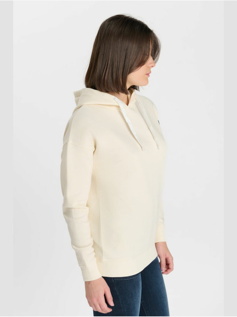 Felpa con cappuccio divagi Bianco - Kiabi