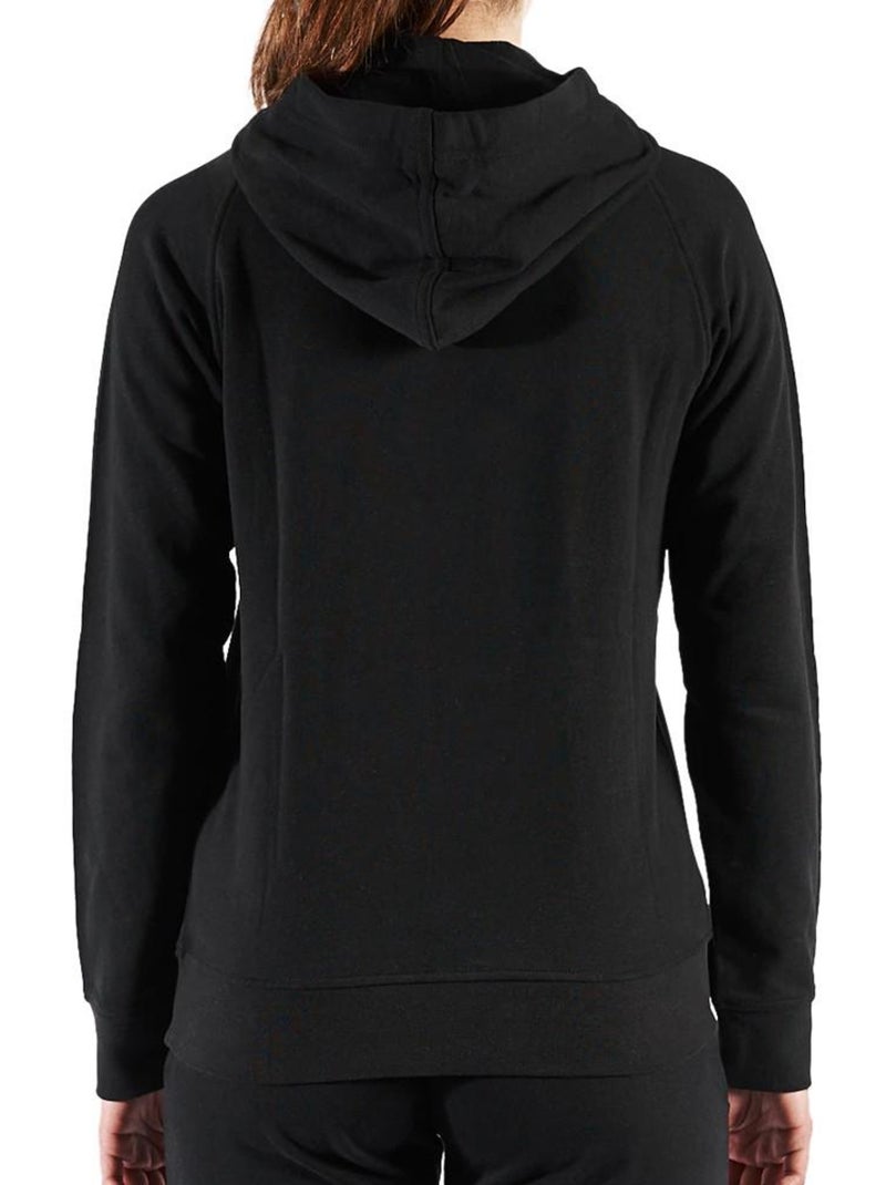 Felpa con cappuccio donna kappa Nero - Kiabi