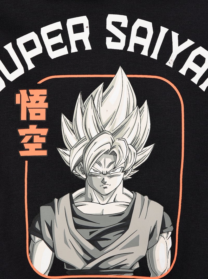 Felpa con cappuccio 'Dragon ball Z' Nero - Kiabi