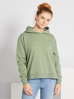 Felpa con cappuccio e paillettes - Kiabi