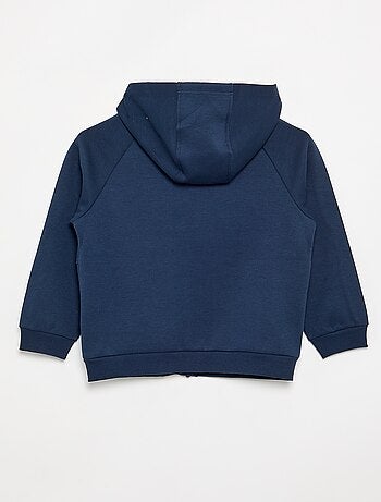 Felpa con cappuccio e zip - collezione facile da indossare