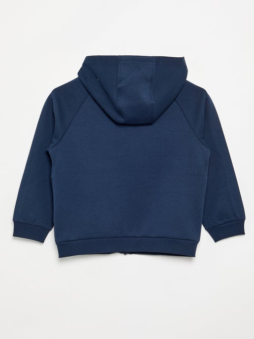 Felpa con cappuccio e zip - collezione facile da indossare - Kiabi Felpa con cappuccio e zip - collezione facile da indossare - Kiabi