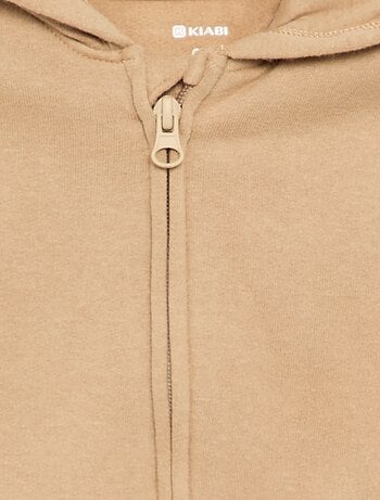 Felpa con cappuccio e zip