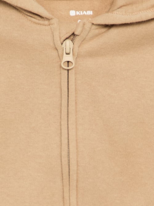 Felpa con cappuccio e zip - Kiabi