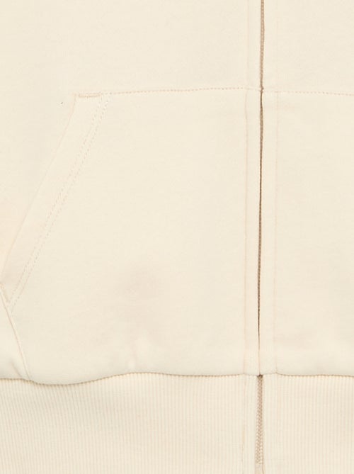 Felpa con cappuccio e zip - Kiabi