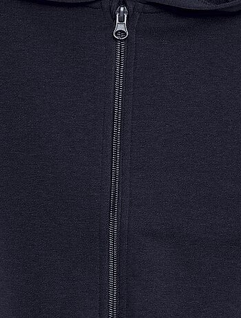 Felpa con cappuccio e zip