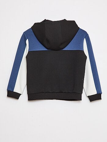 Felpa con cappuccio e zip