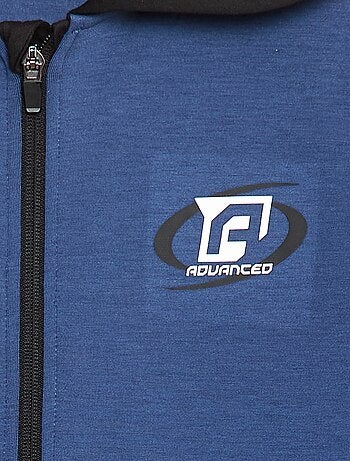 Felpa con cappuccio e zip