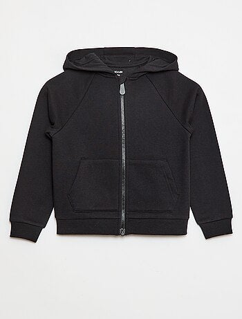 Felpa con zip e cappuccio con apertura zip con magnete - So Easy
