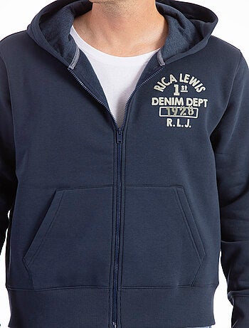 Felpa con cappuccio e zip DJANGO