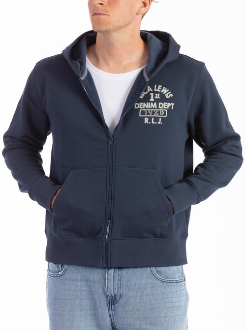 Felpa con cappuccio e zip DJANGO - Kiabi