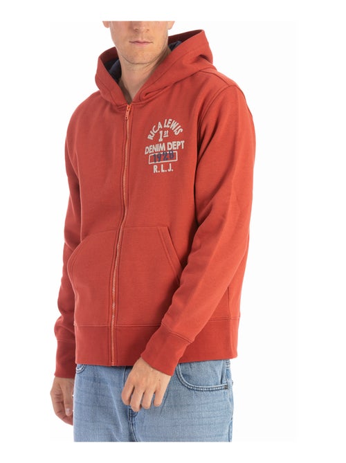 Felpa con cappuccio e zip DJANGO - Kiabi