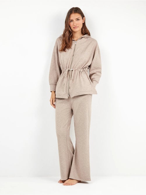 Felpa con cappuccio e zip frontale - Kiabi
