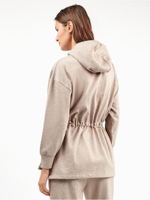 Felpa con cappuccio e zip frontale - Kiabi