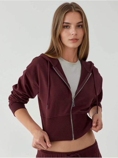 Felpa con cappuccio e zip hiccup - Kiabi Felpa con cappuccio e zip hiccup - Kiabi