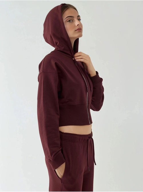 Felpa con cappuccio e zip hiccup - Kiabi Felpa con cappuccio e zip hiccup - Kiabi