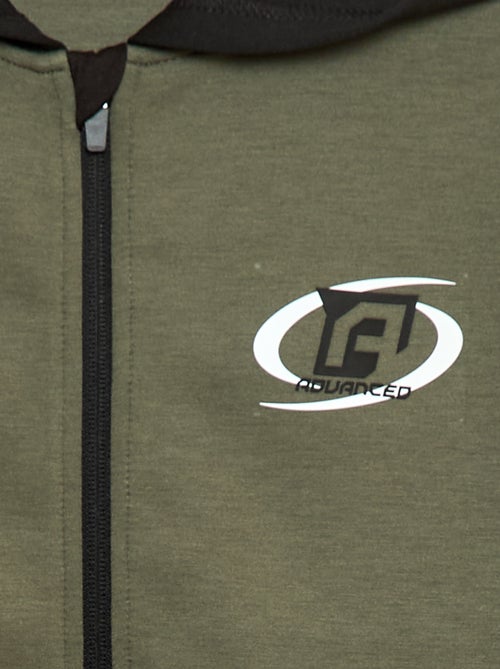 Felpa con cappuccio e zip - Kiabi