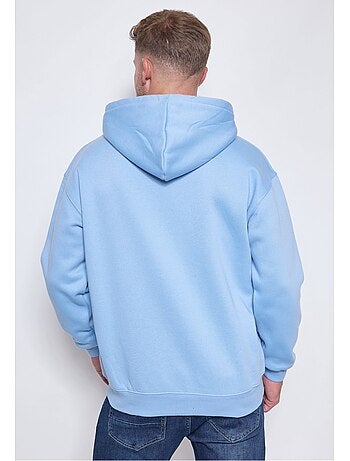Felpa con cappuccio e zip Kebello