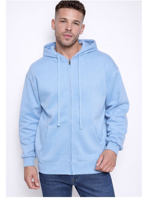 Felpa con cappuccio e zip Kebello - Kiabi