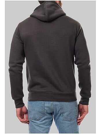 Felpa con cappuccio e zip Kebello