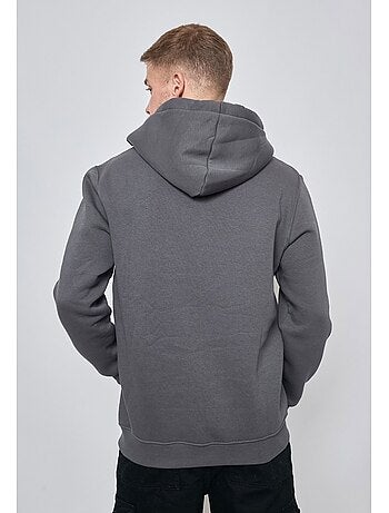 Felpa con cappuccio e zip Kebello
