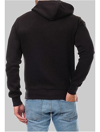 Felpa con cappuccio e zip Kebello