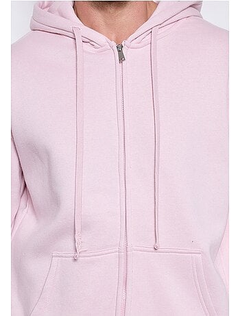 Felpa con cappuccio e zip Kebello