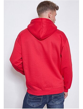 Felpa con cappuccio e zip Kebello