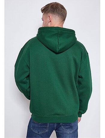 Felpa con cappuccio e zip Kebello