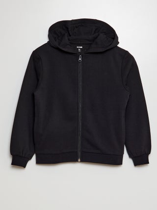 Felpa con cappuccio e zip